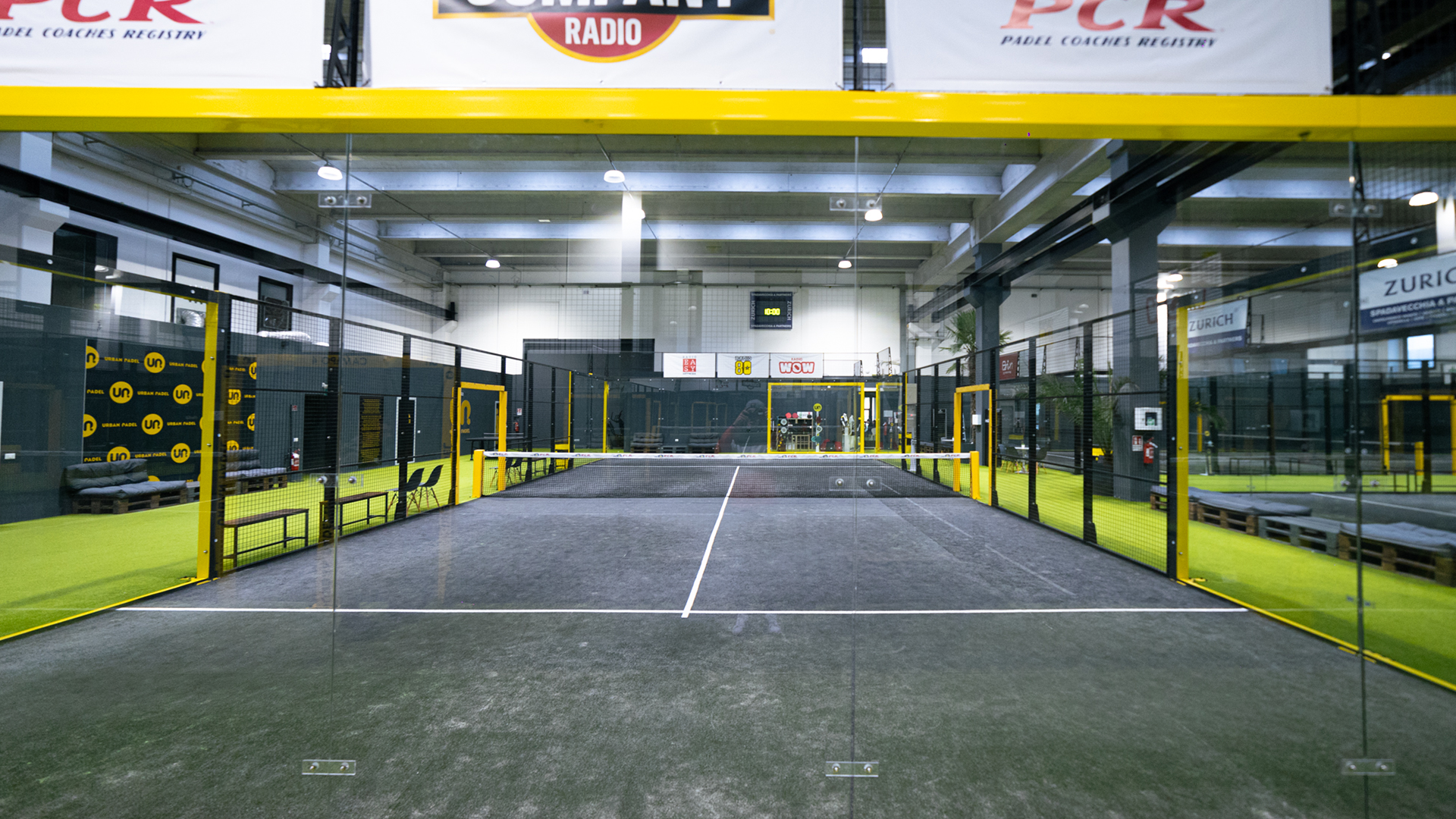 Campo centrale indoor Urban Padel
